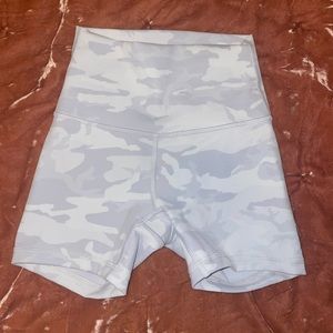 LULULEMON CAMO SHORTS